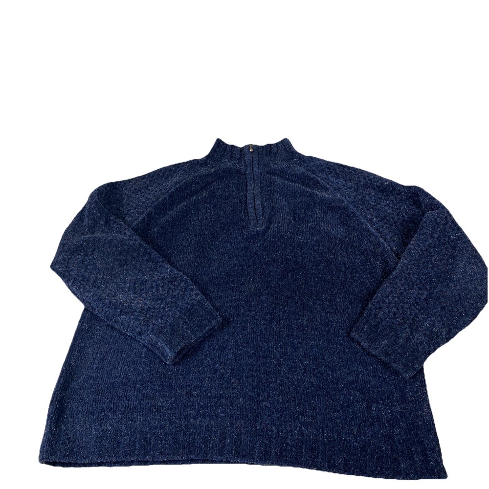 Croft‎ and Barrow Sweater Large  1/2 Zip Women's